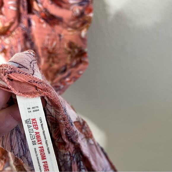 Free People Intimately Free One Step Ahead Maxi Slip / Sunset Combo Womens XS - Picture 11 of 11